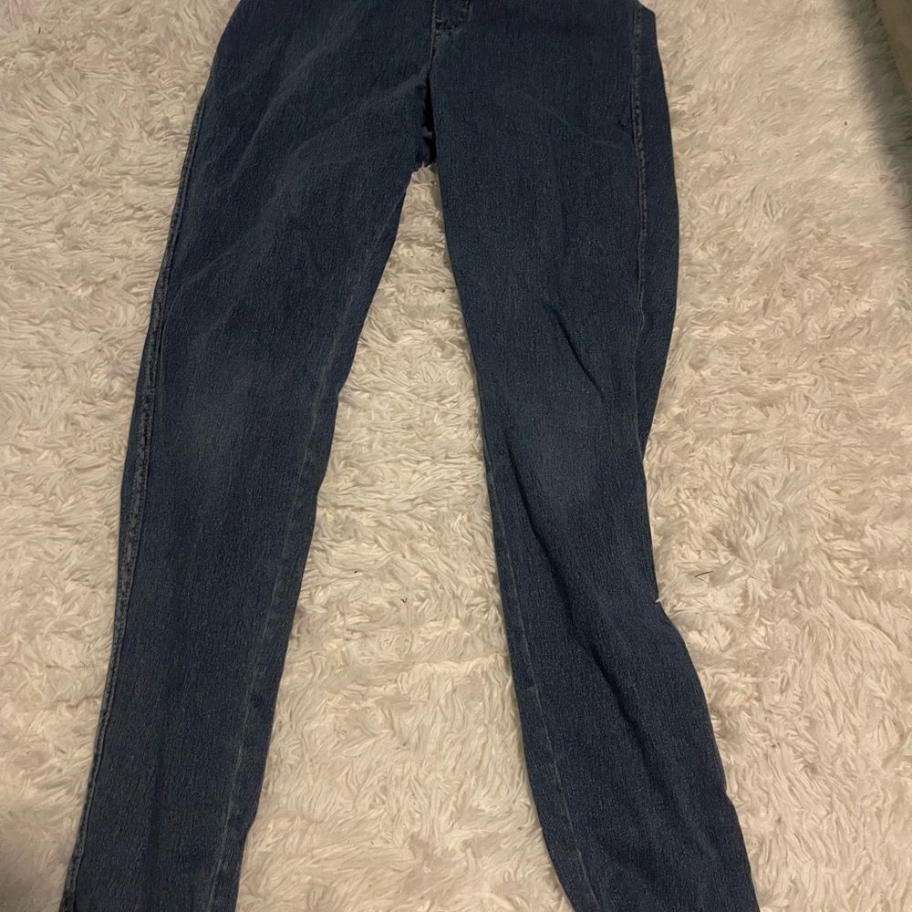 Jean printed leggings size small